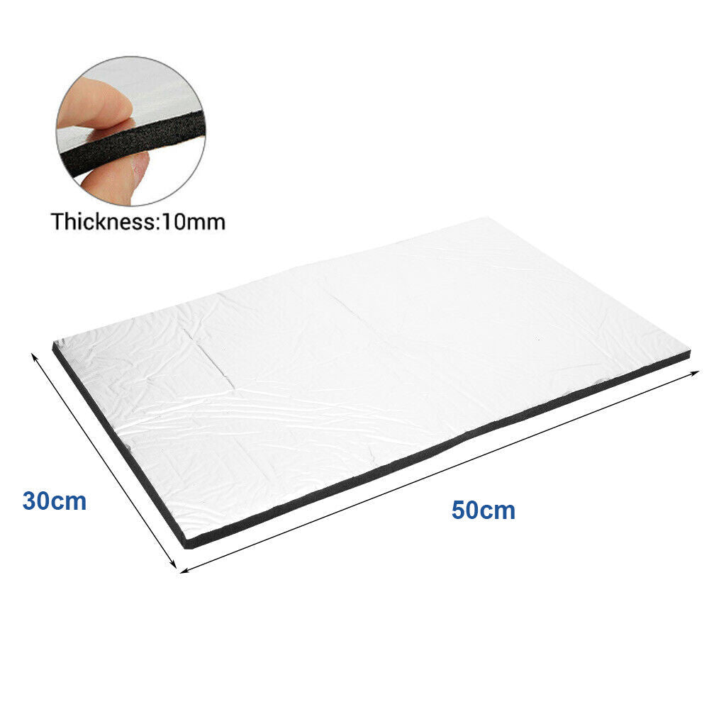 Garage Door Insulation Panels 10mm Aluminium Foil Heat & Sound Insulation Mat Kit - Direct On Sale
