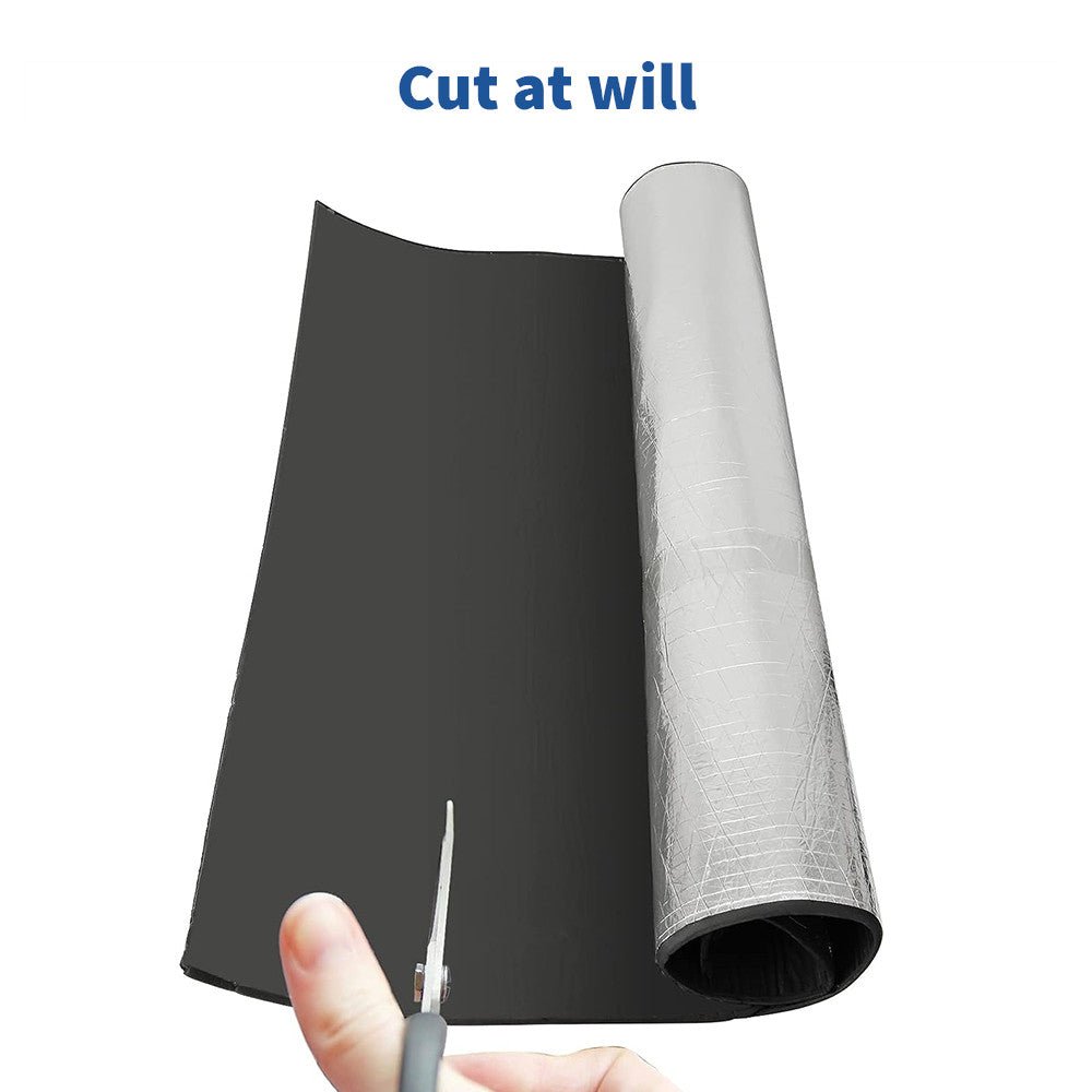 Garage Door Insulation Panels 10mm Aluminium Foil Heat & Sound Insulation Mat Kit - Direct On Sale