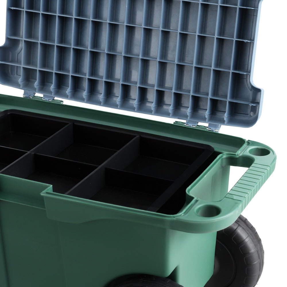 Garden Tool Storage Cart 3 - In - 1 Green - Direct On Sale