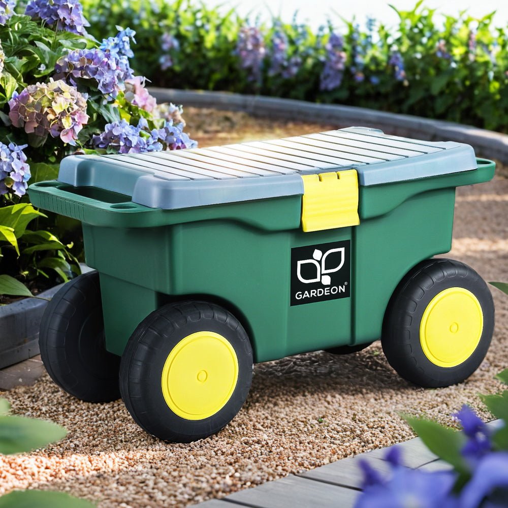 Garden Tool Storage Cart 3 - In - 1 Green - Direct On Sale