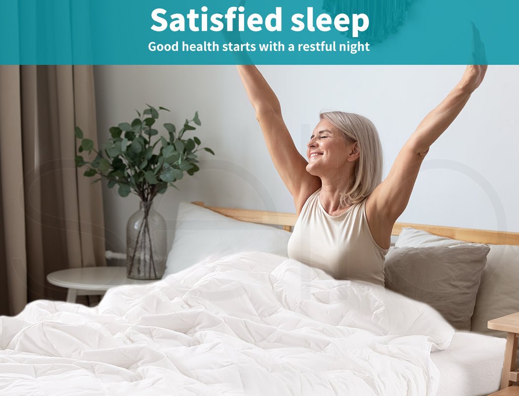 Goose Down Quilt 700GSM Duvet Doona Quilts Winter All Season Queen King - Direct On Sale