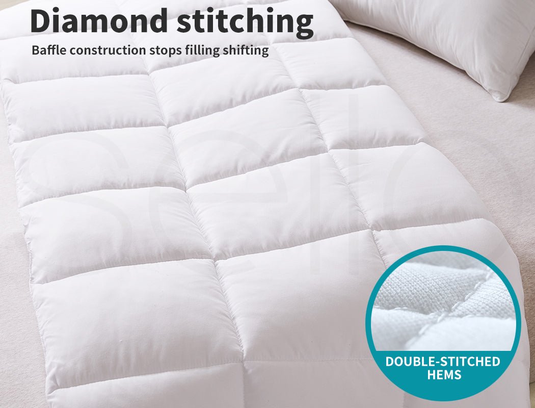 Goose Down Quilt 700GSM Duvet Doona Quilts Winter All Season Queen King - Direct On Sale