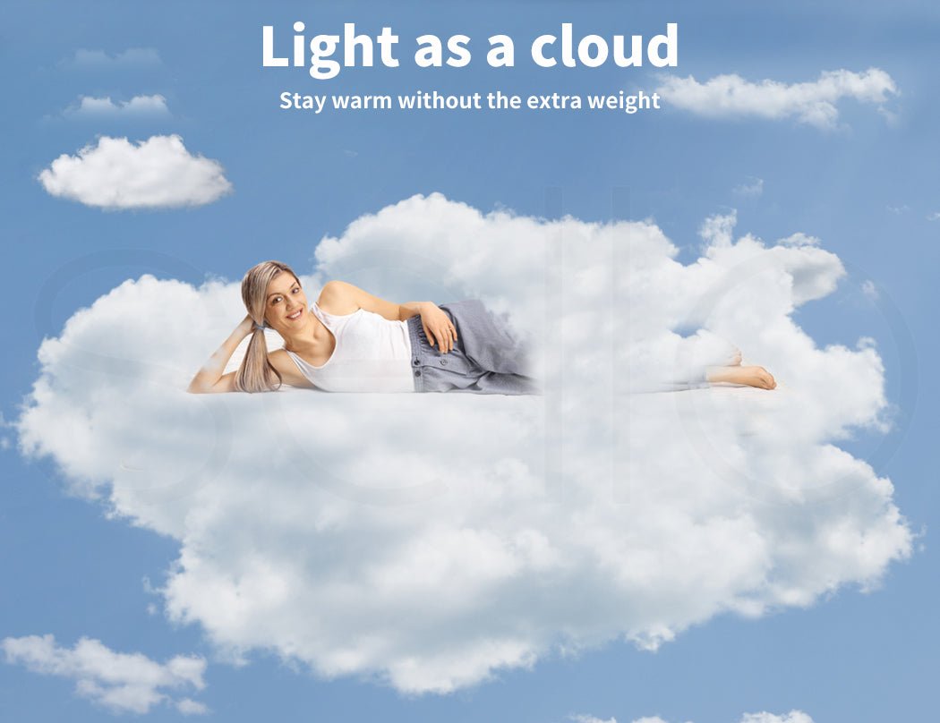 Goose Down Quilt 700GSM Duvet Doona Quilts Winter All Season Queen King - Direct On Sale