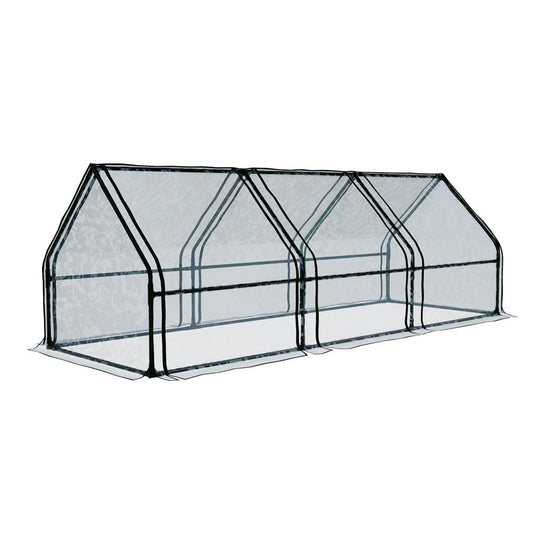 Greenhouse 2.7x0.9x0.9M Mini Green House Raised Garden Bed Planter Box - Direct On Sale
