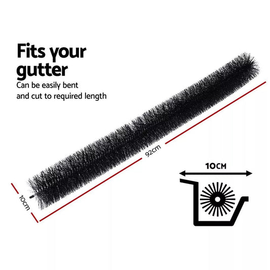 Gutter Brush Guard Leaf Heavy Duty 92x10cm Leaf Twigs Filter - Direct On Sale