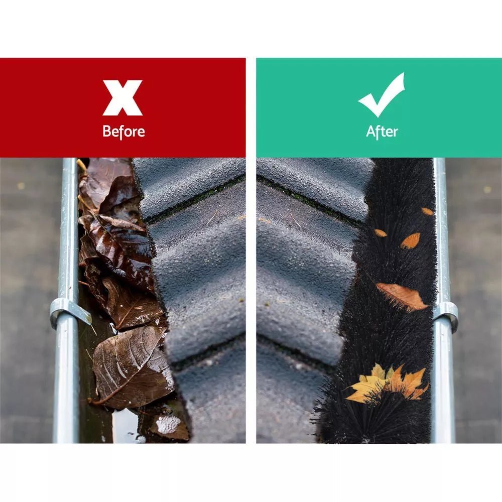 Gutter Brush Guard Leaf Heavy Duty 92x10cm Leaf Twigs Filter - Direct On Sale