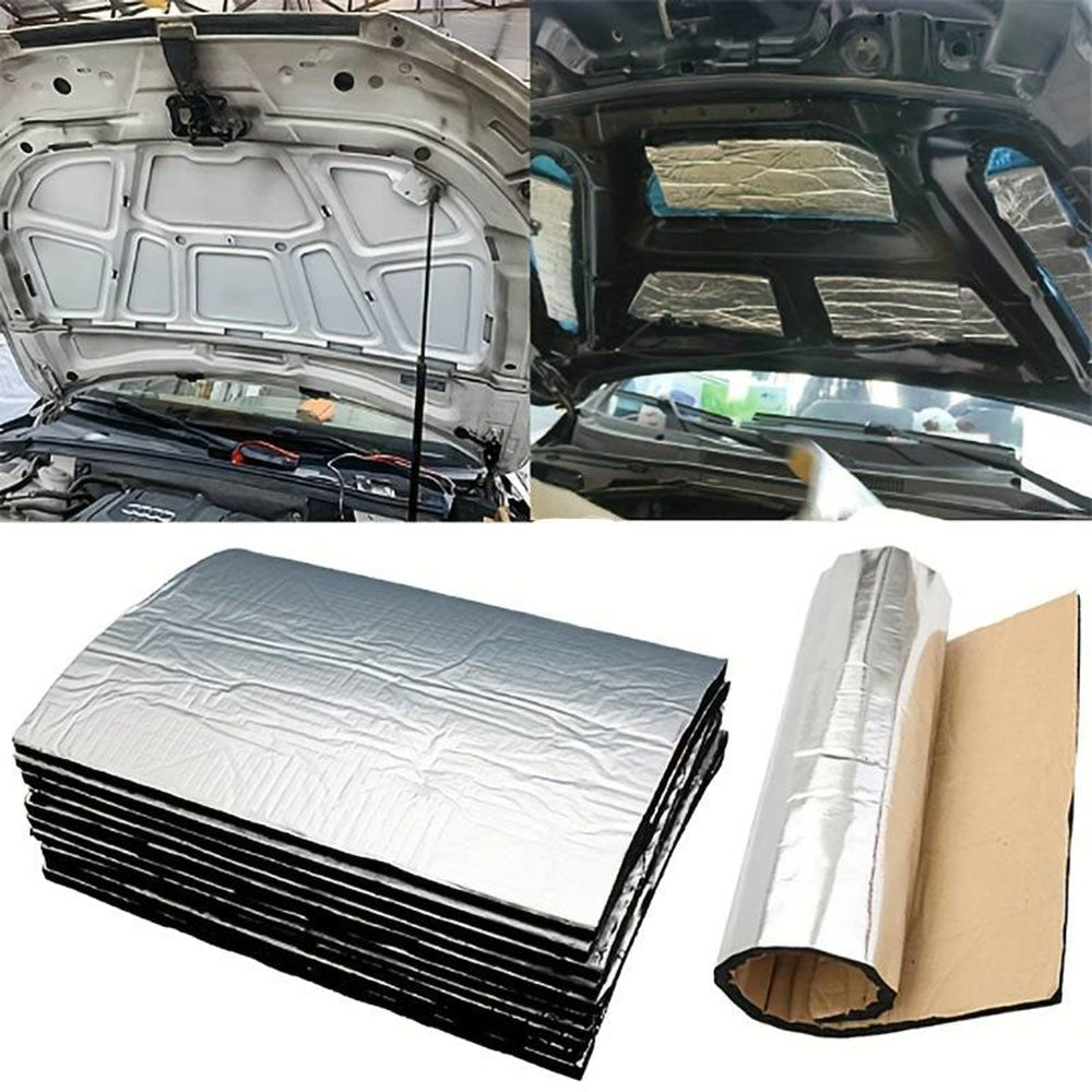 Heat Sound Deadening Insulation Mat Deadener Pad Car Auto Shield Cover - Direct On Sale