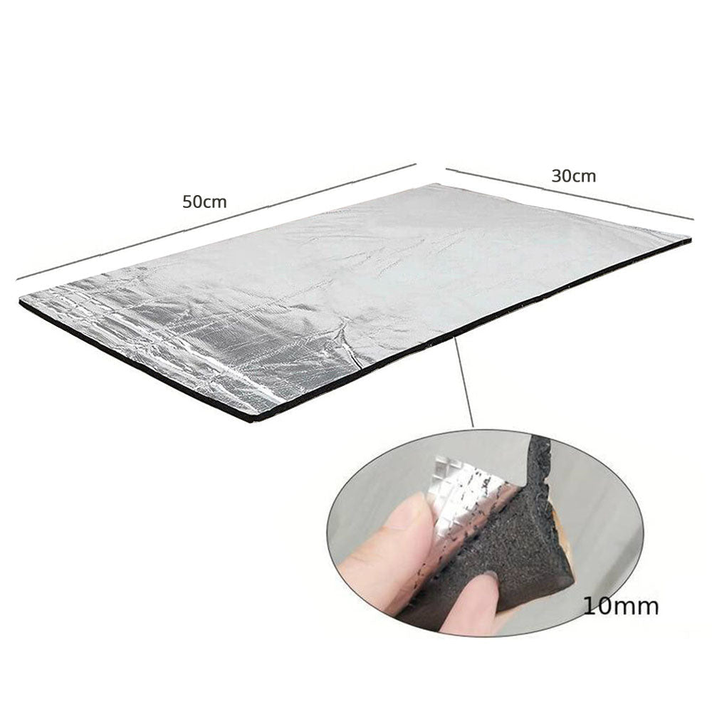 Heat Sound Deadening Insulation Mat Deadener Pad Car Auto Shield Cover - Direct On Sale