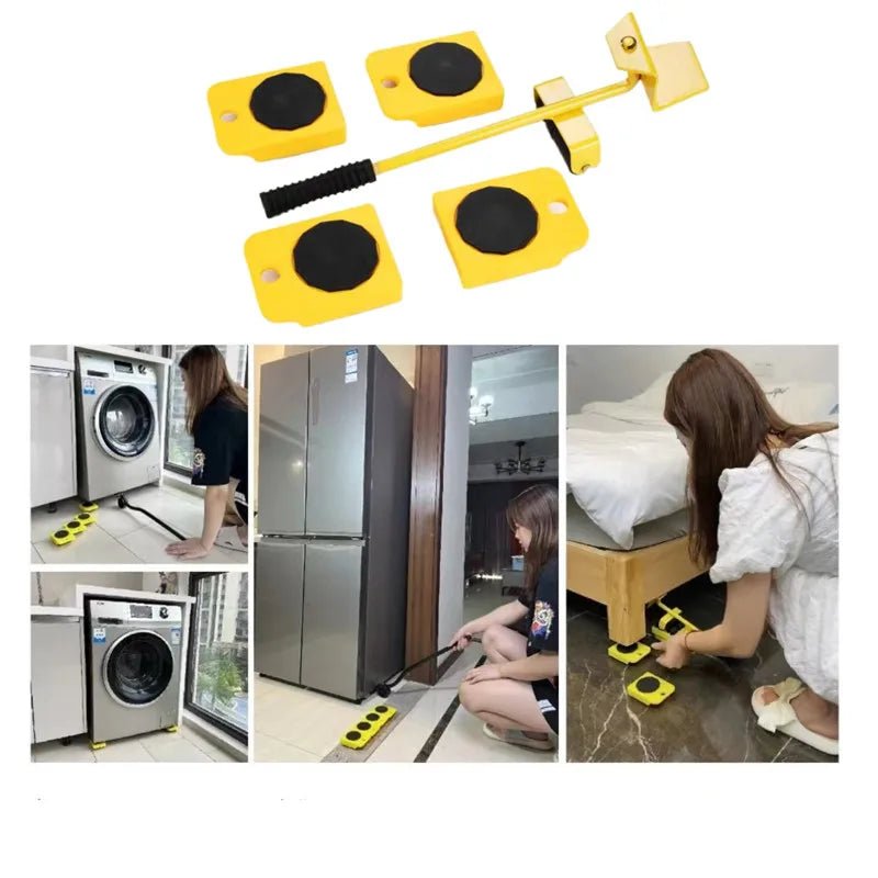 Heavy Duty Furniture Moving Transport Roller Set - Direct On Sale