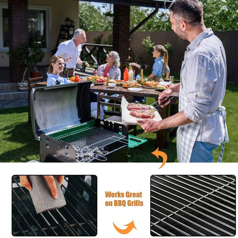 Heavy Duty Pumice Stone Grill Cleaning Bricks (5 - Pack) Grill BBQ Cleaner Grease Remover - Direct On Sale