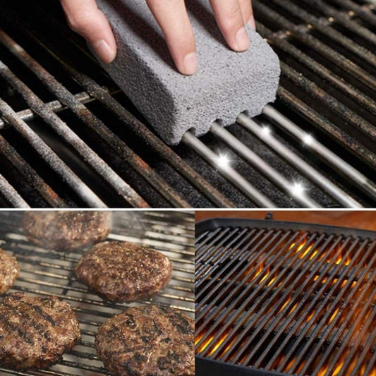 Heavy Duty Pumice Stone Grill Cleaning Bricks (5 - Pack) Grill BBQ Cleaner Grease Remover - Direct On Sale