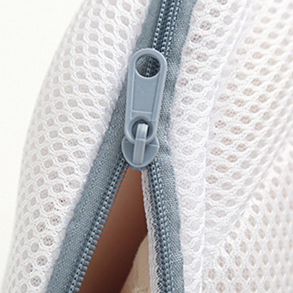 High Permeability Mesh Bra - shaped Lingerie Laundry Bags With Handle And Zipper - Direct On Sale