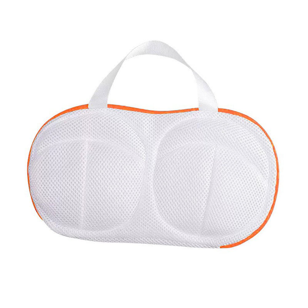 High Permeability Mesh Bra - shaped Lingerie Laundry Bags With Handle And Zipper - Direct On Sale