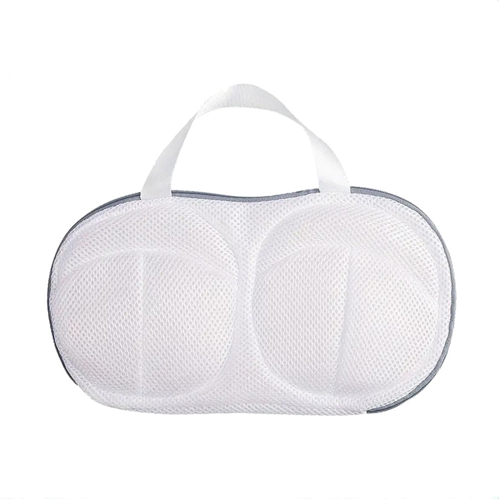 High Permeability Mesh Bra - shaped Lingerie Laundry Bags With Handle And Zipper - Direct On Sale