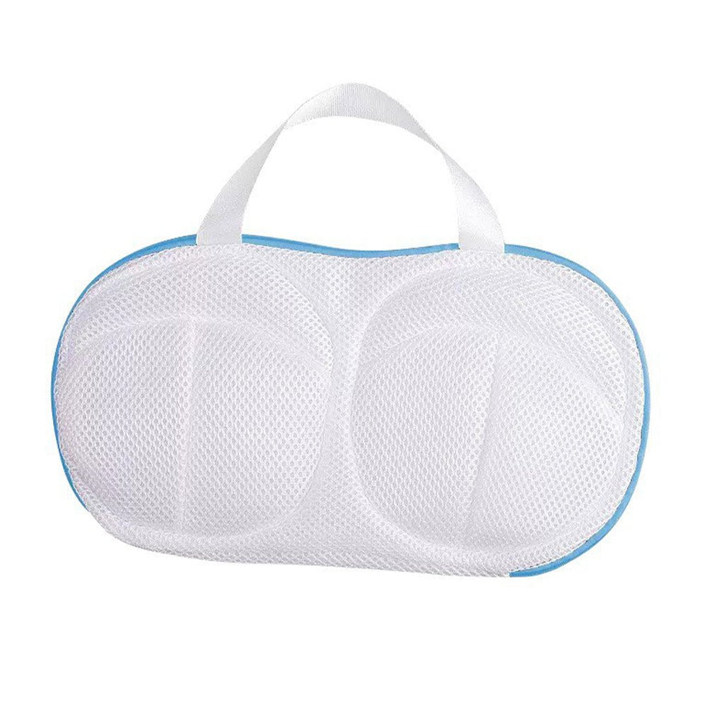 High Permeability Mesh Bra - shaped Lingerie Laundry Bags With Handle And Zipper - Direct On Sale