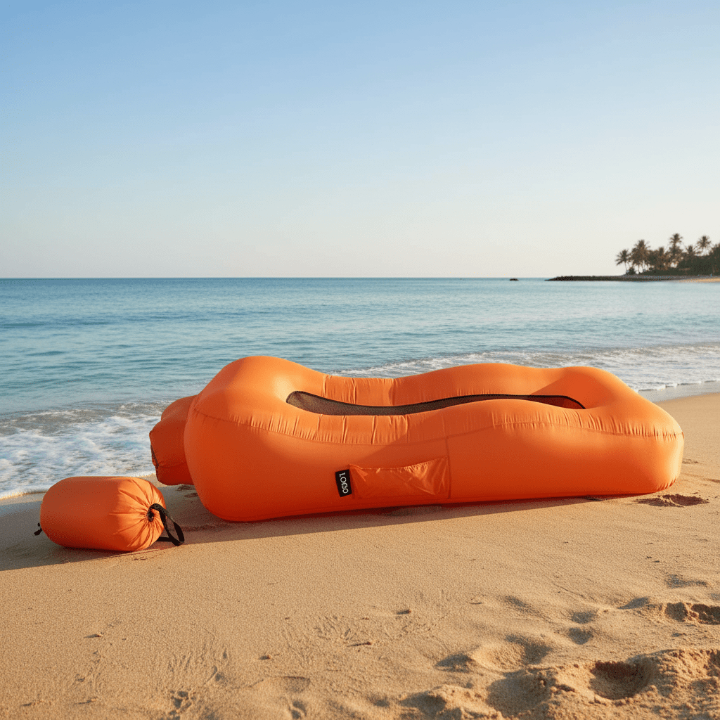 Lazy Inflatable Sofa Bed Swimming Pool Beach Garden Outdoor Portable Folding Camping Chaise Lounge Recliner Pouf - Direct On Sale