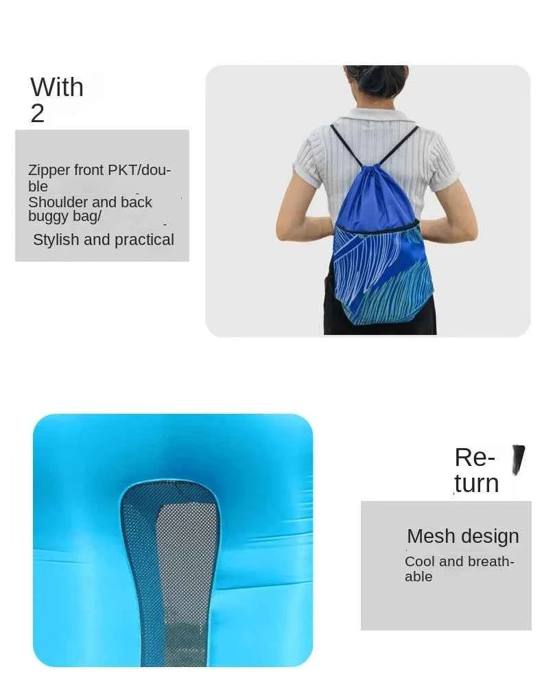 Lazy Inflatable Sofa Bed Swimming Pool Beach Garden Outdoor Portable Folding Camping Chaise Lounge Recliner Pouf - Direct On Sale