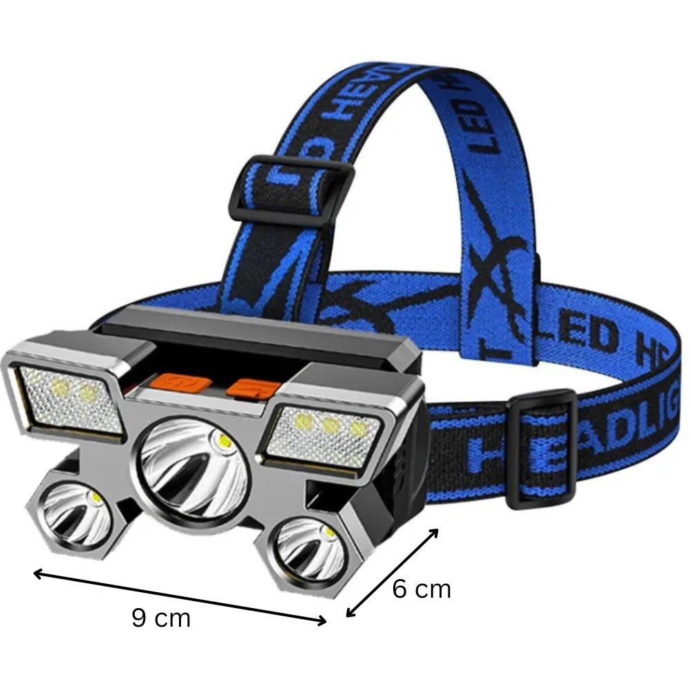 LED Headlamp Rechargeable Headlight Light Head Torch Lamp Flashlight - Direct On Sale