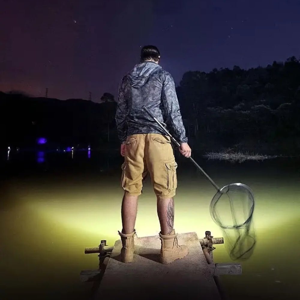 LED Headlamp Rechargeable Headlight Light Head Torch Lamp Flashlight - Direct On Sale