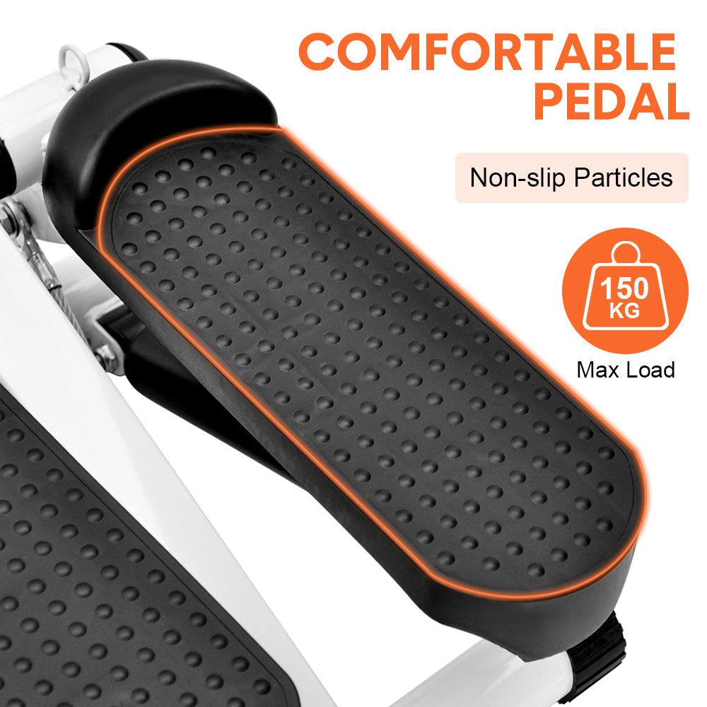 Mini Stepper Exercise Machine with Resistance Fitness Bands - Direct On Sale
