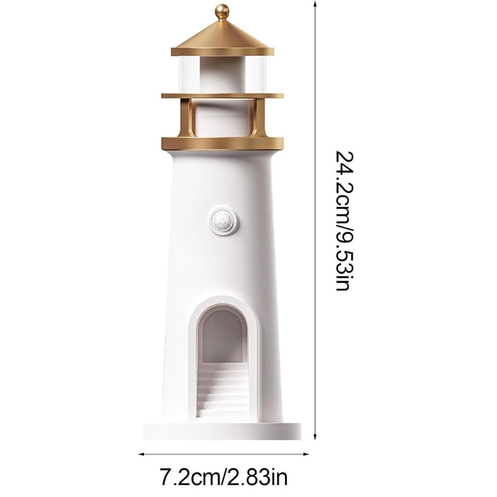 Moon Projection Lighthouse Night Lights Motion Sensor Bluetooth Music - Direct On Sale