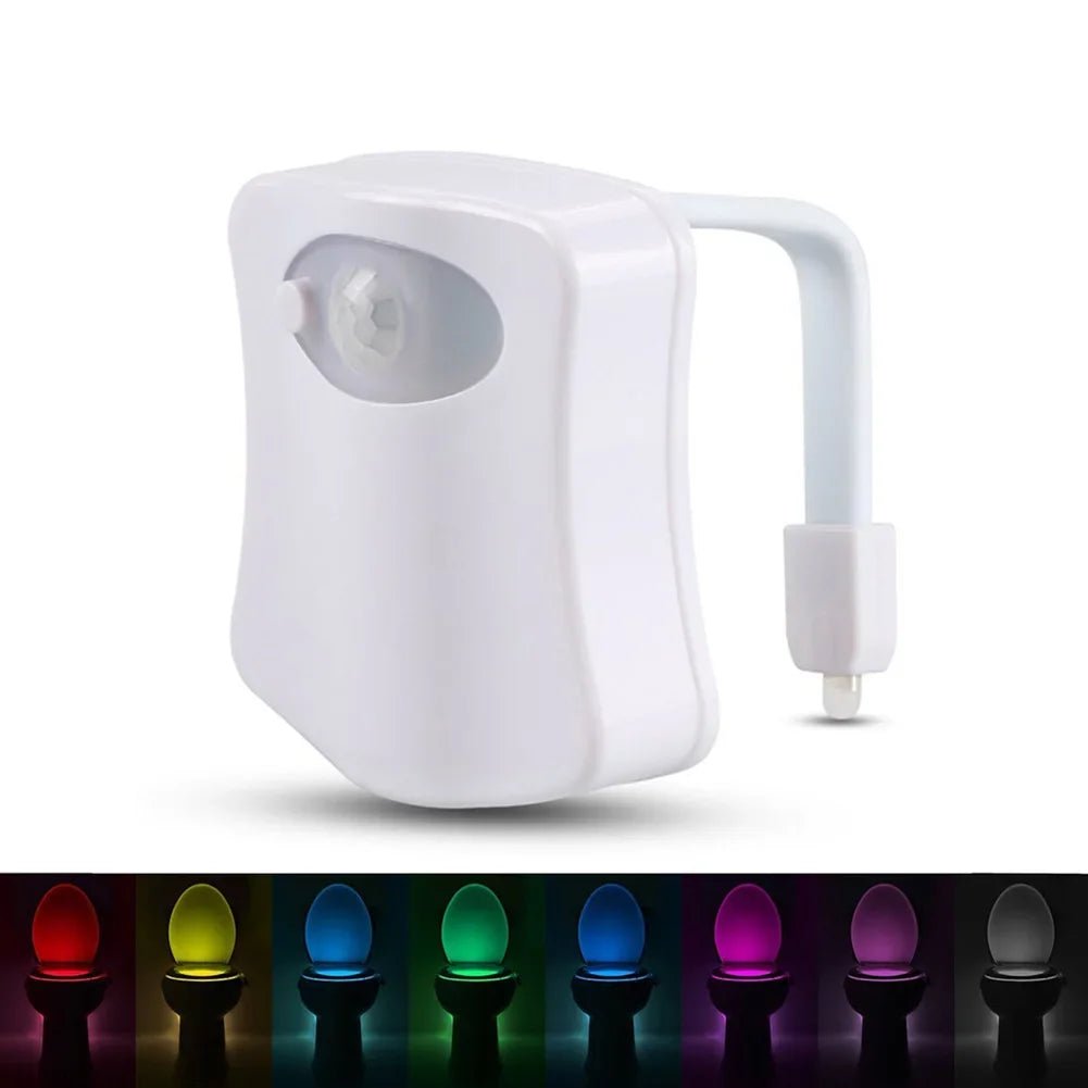 Motion - Sensor LED Toilet Light – 8 - Color Auto - Sensing Night Light - Direct On Sale