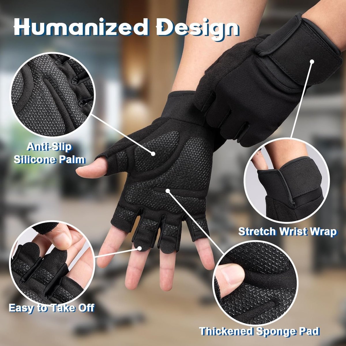 Non - Slip Fitness Gloves – Breathable Weightlifting Training Gloves - Direct On Sale