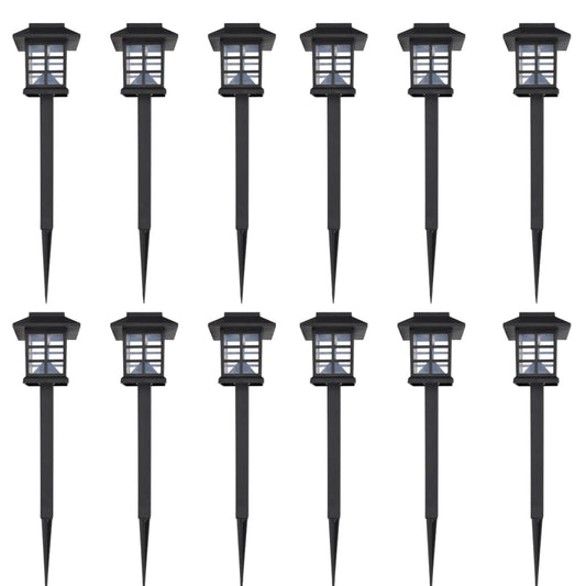 Outdoor Solar Lamp LED Light 12 pcs - Direct On Sale