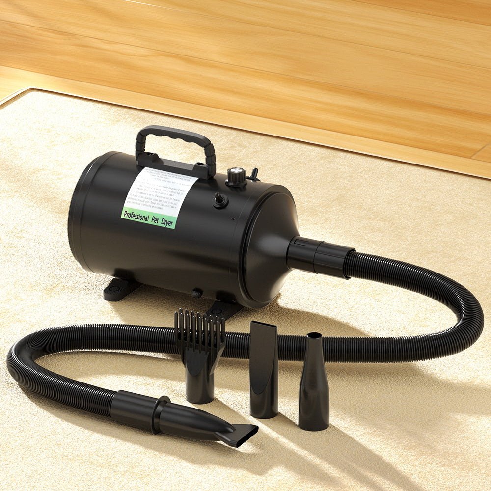Pet Hair Dryer Dog Cat Grooming Speed Blower Hairdryer Heater Low Noise - Direct On Sale