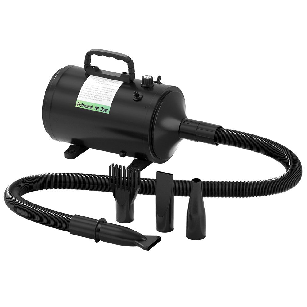 Pet Hair Dryer Dog Cat Grooming Speed Blower Hairdryer Heater Low Noise - Direct On Sale