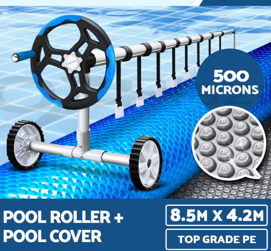 Pool Cover Covers Solar Blanket 400 Micron Roller Swimming Bubble - Direct On Sale