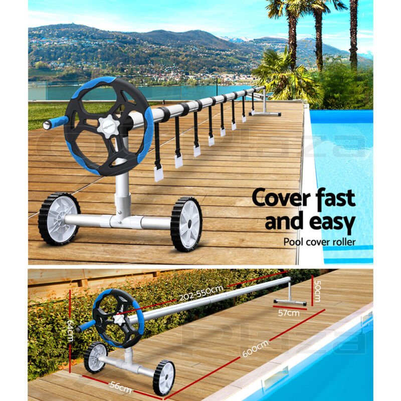 Pool Cover Covers Solar Blanket 400 Micron Roller Swimming Bubble - Direct On Sale