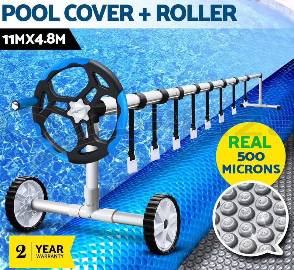 Pool Cover Covers Solar Blanket 400 Micron Roller Swimming Bubble - Direct On Sale