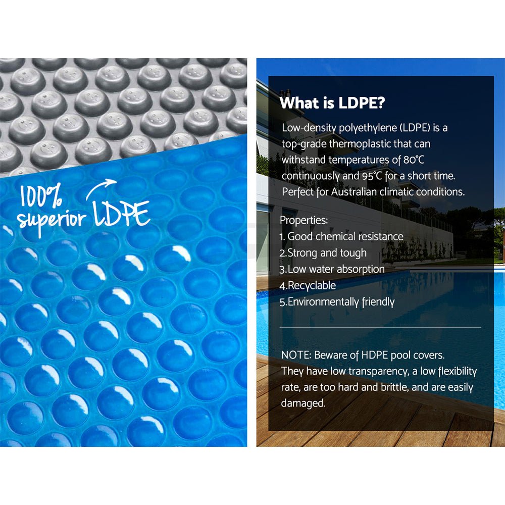 Pool Cover Covers Solar Blanket 400 Micron Roller Swimming Bubble - Direct On Sale