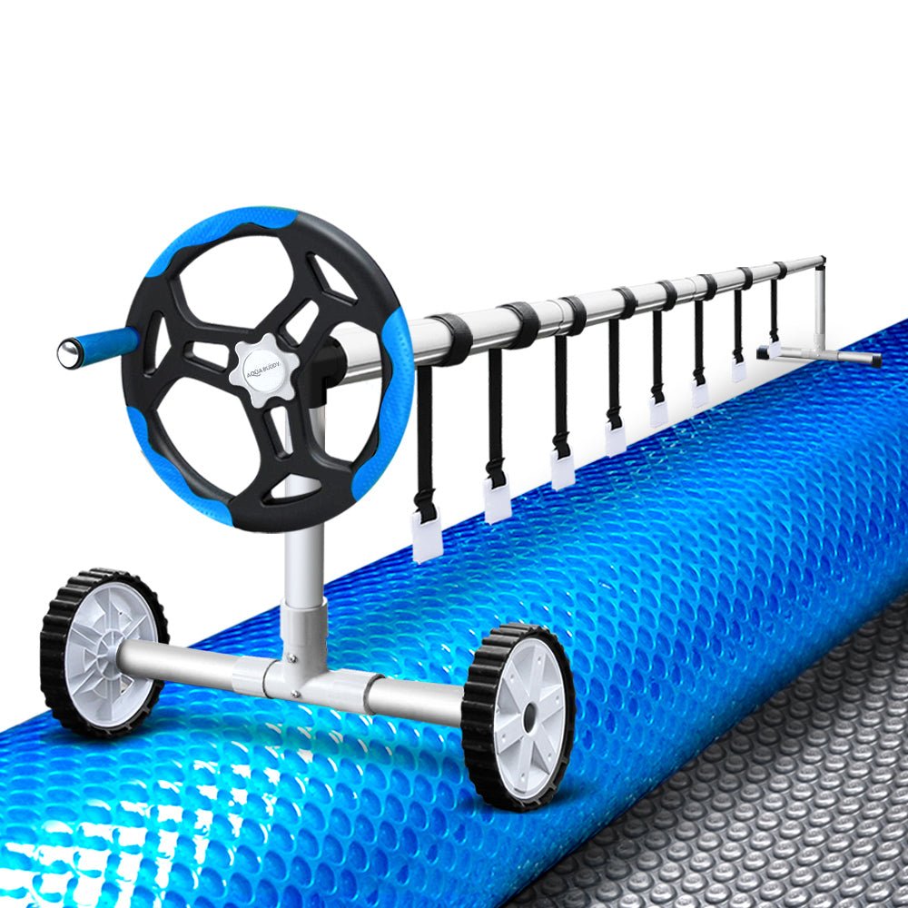 Pool Cover Covers Solar Blanket 400 Micron Roller Swimming Bubble - Direct On Sale