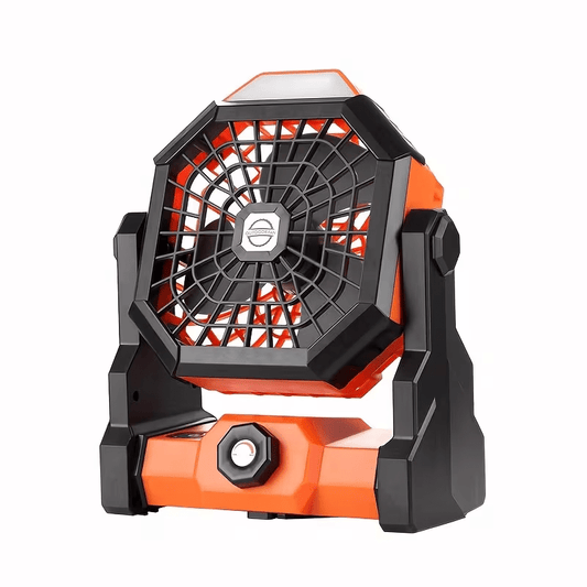 Portable Camping Fan with LED - Direct On Sale
