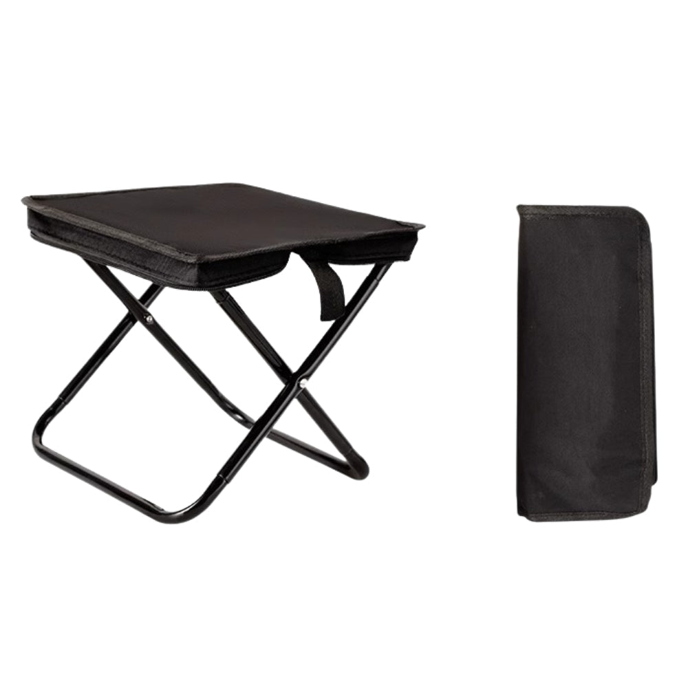 Portable Folding Camping Stool with Carry Bag - Direct On Sale