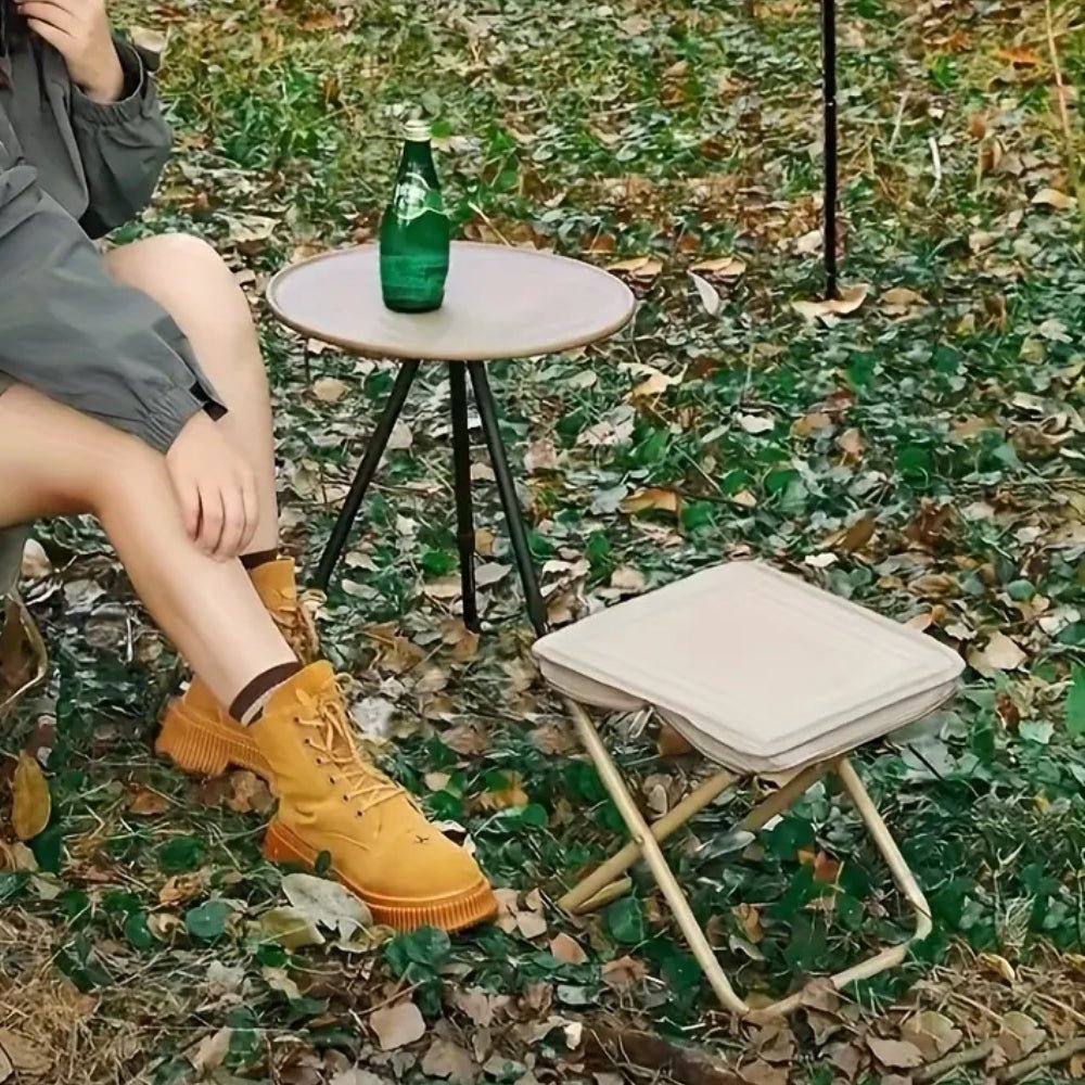 Portable Folding Camping Stool with Carry Bag - Direct On Sale