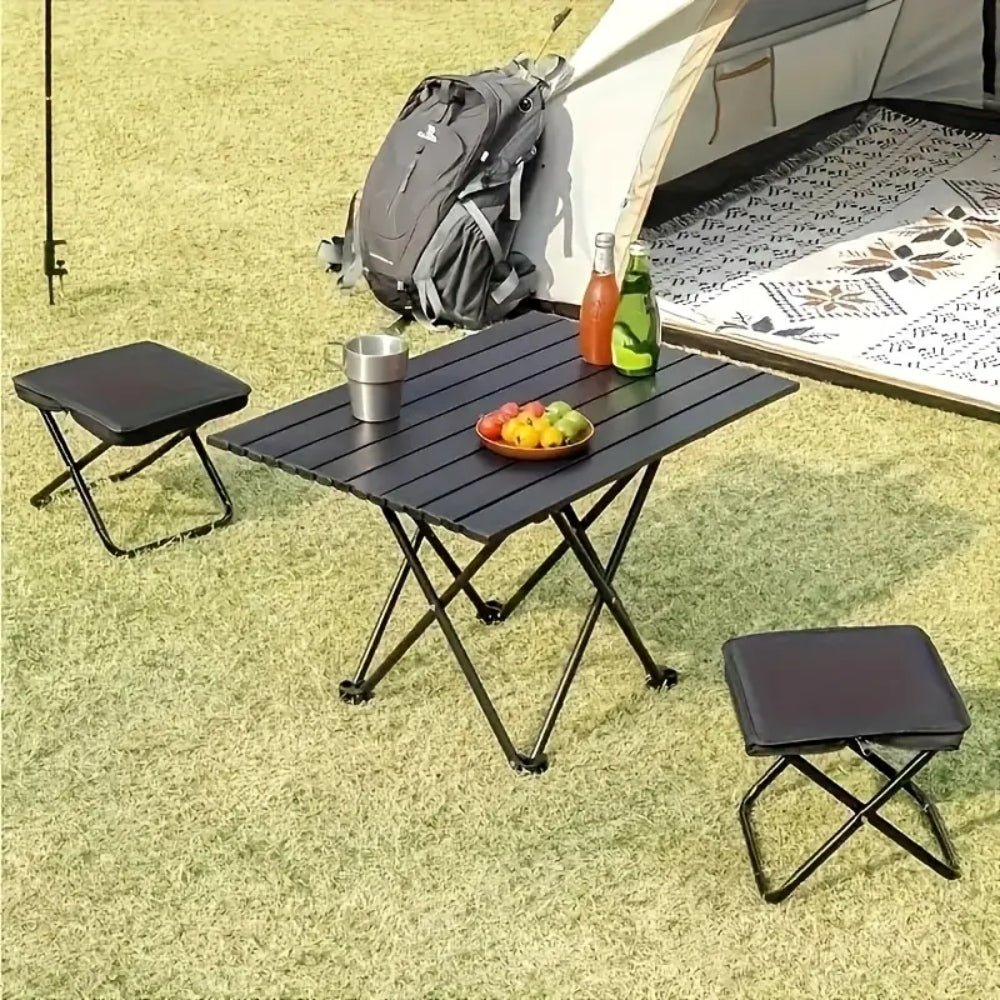 Portable Folding Camping Stool with Carry Bag - Direct On Sale