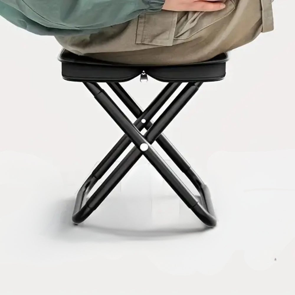 Portable Folding Camping Stool with Carry Bag - Direct On Sale