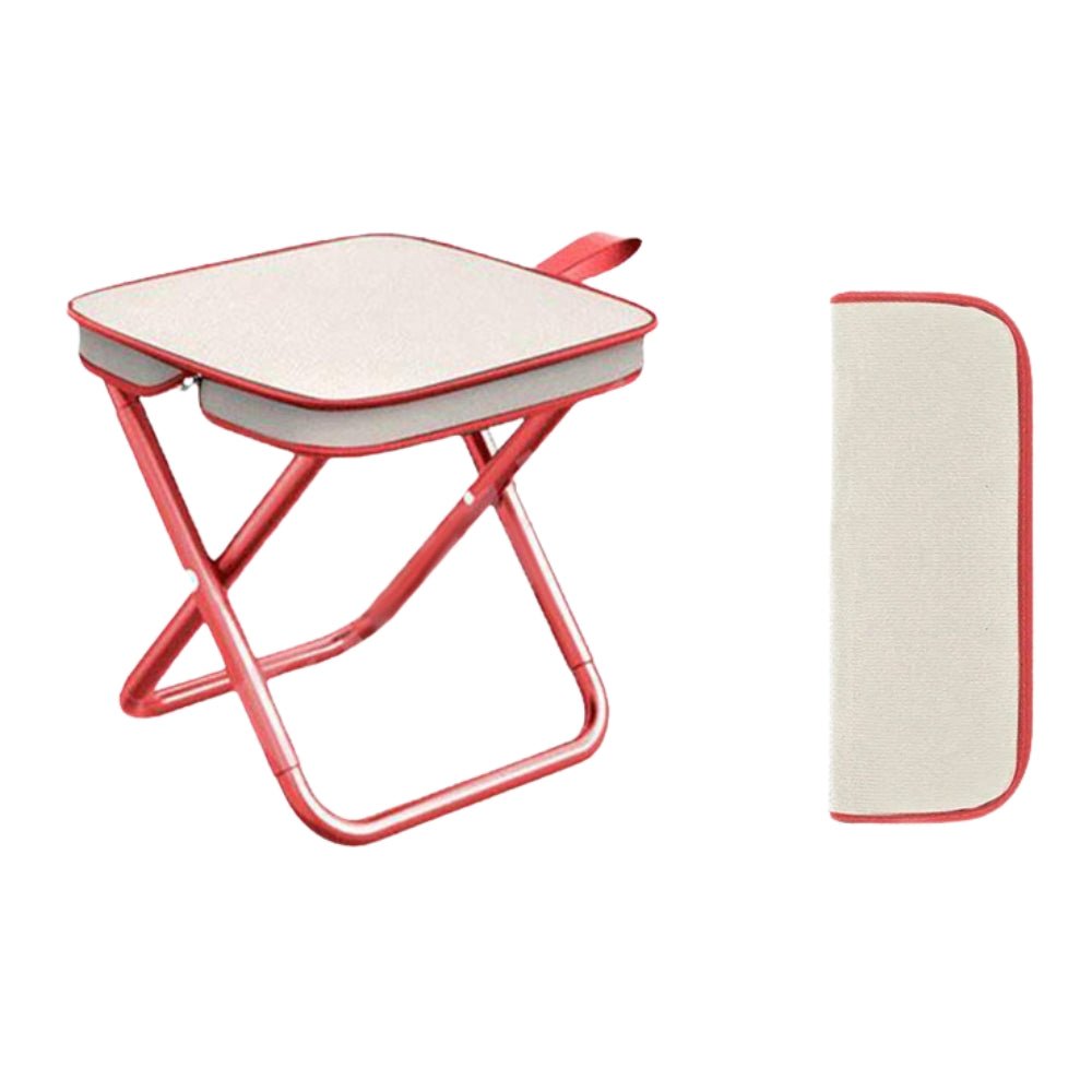 Portable Folding Camping Stool with Carry Bag - Direct On Sale