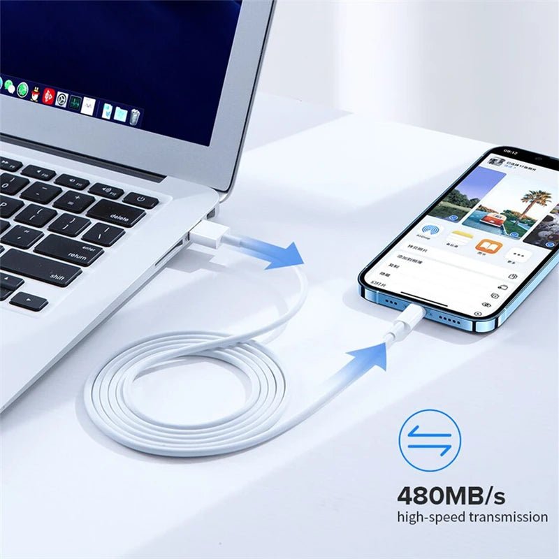 Premium USB Charger Cable for iPhone 14 8 7 6S Plus 13 12 Pro XS Max XR SE Fast Charging Cord Data Sync Line 1m 2m 3m - Direct On Sale