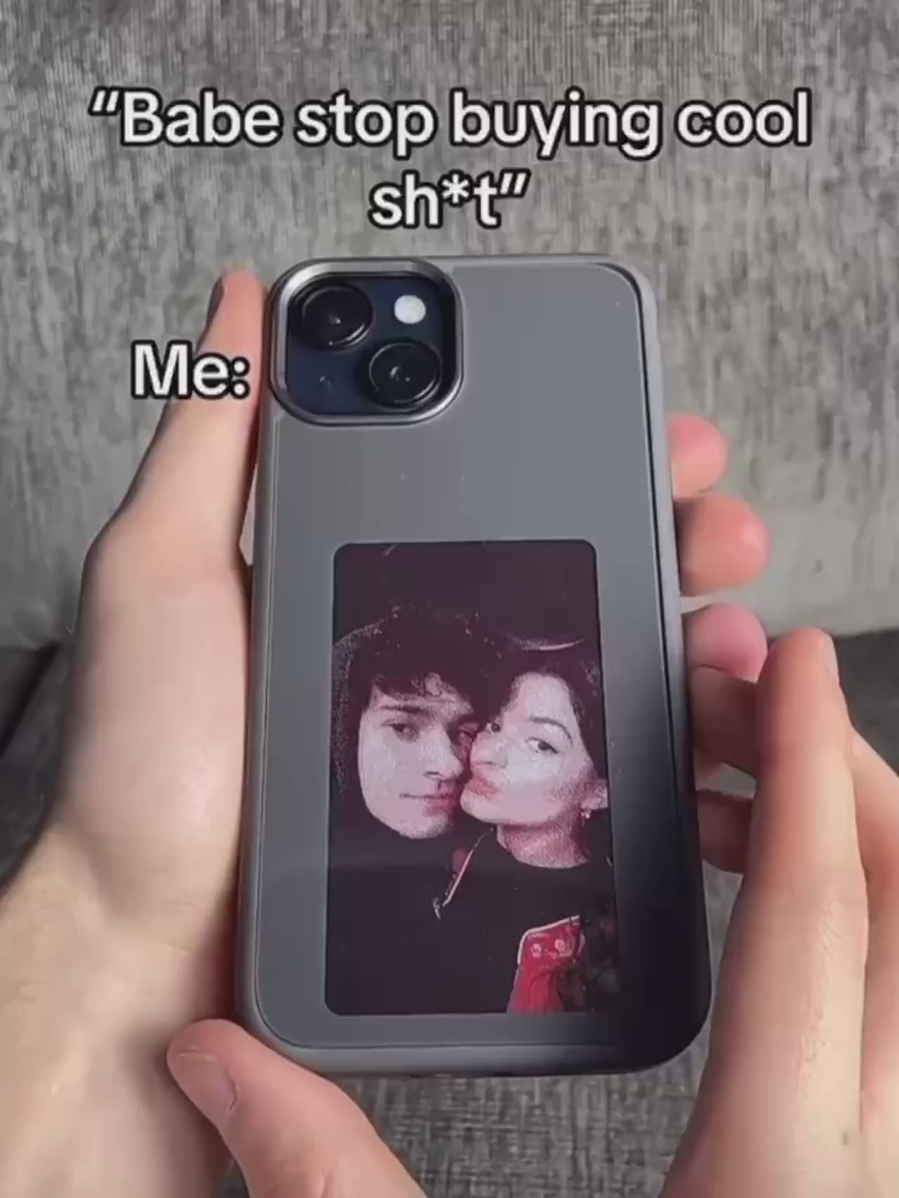 E-Ink iPhone Case: Dynamic Customization & Shockproof Protection