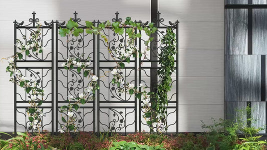 Set of 2 Garden Trellis Panels for Tomato Plants and Climbing Vines