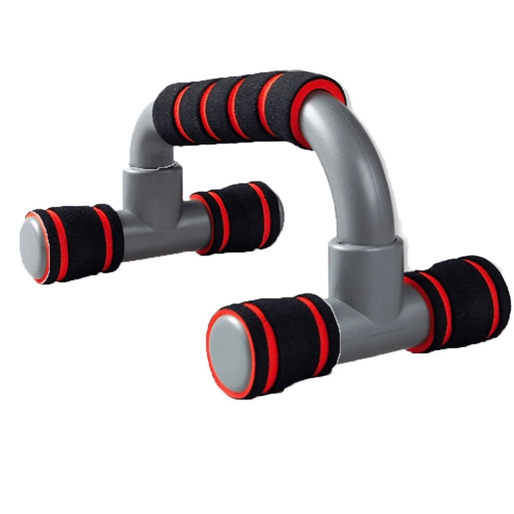Push Up Bar handle Push - up Stand Grip For Home Fitness Exercise Workout - red - Direct On Sale