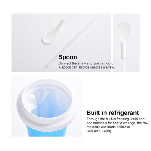 Quick - Frozen Squeeze Magic Cup Slushie Maker Ice Smoothie Cup Bottle Cooling - Direct On Sale