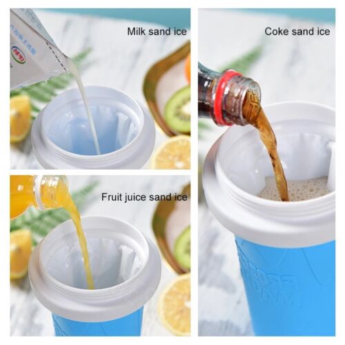 Quick - Frozen Squeeze Magic Cup Slushie Maker Ice Smoothie Cup Bottle Cooling - Direct On Sale