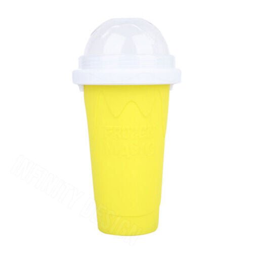 Quick - Frozen Squeeze Magic Cup Slushie Maker Ice Smoothie Cup Bottle Cooling - Direct On Sale