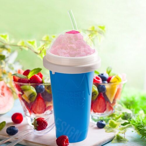 Quick - Frozen Squeeze Magic Cup Slushie Maker Ice Smoothie Cup Bottle Cooling - Direct On Sale