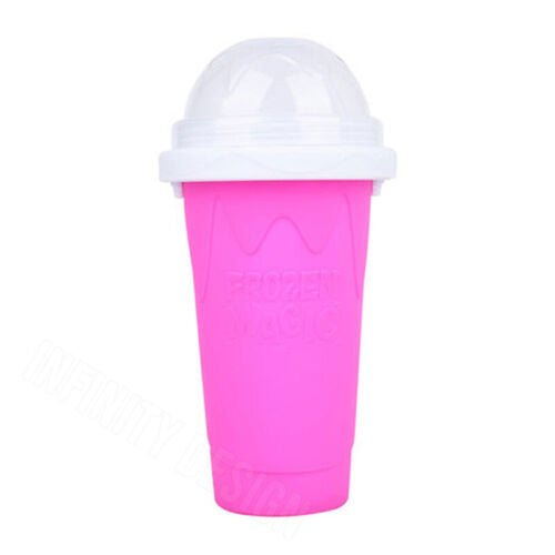Quick - Frozen Squeeze Magic Cup Slushie Maker Ice Smoothie Cup Bottle Cooling - Direct On Sale